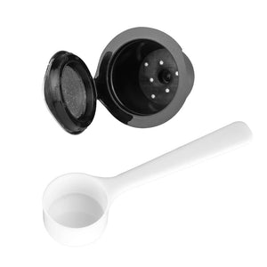 Silver Refillable Dolce Gusto Coffee Capsule